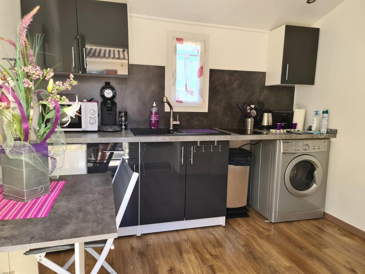 Appartements Dans Villa Privee Avec Piscine, Jardin, Parking Clos, Wifi, Climatisation Meyreuil Exterior photo